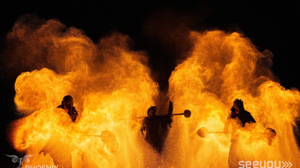 Foto von Drums on Fire